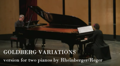 Yaara Tal & Andreas Groethuysen plays Goldberg Variations